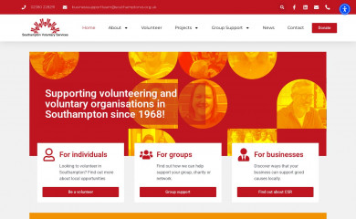 southamptonvs.org.uk screenshot