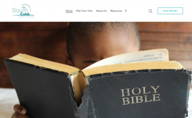 southcobbchurch.org screenshot
