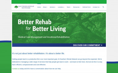 southernrehab.net screenshot