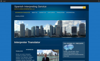 southfloridainterpreting.com screenshot