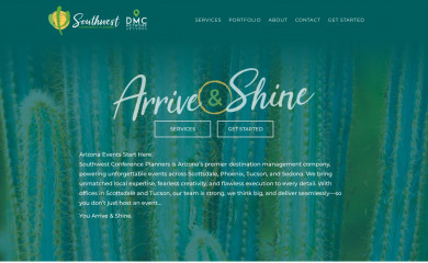 southwestconferenceplanners.com screenshot