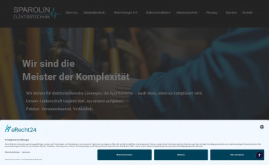 sparolin-elektrotechnik.de screenshot