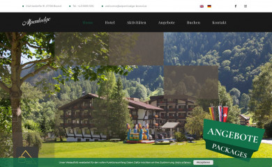 sporthotel-beck.at screenshot