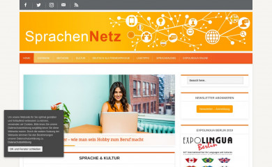 sprachennetz.org screenshot