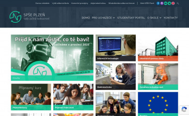 spseplzen.cz screenshot