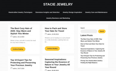staciejewelry.net screenshot