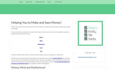 staposthriftylifehacks.co.uk screenshot
