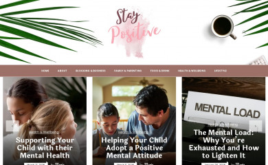 staypositive.me screenshot