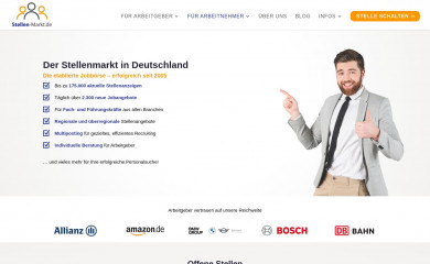 stellen-markt.de screenshot