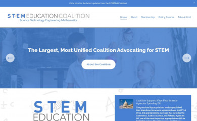 stemedcoalition.org screenshot