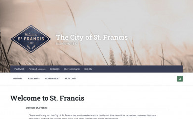 stfranciskansas.com screenshot