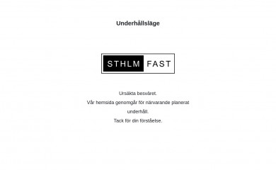 sthlmfast.se screenshot