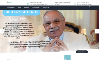 stmaryclinic.com screenshot