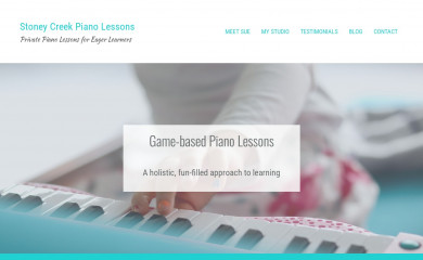 stoneycreekpianolessons.com screenshot