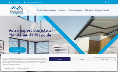 storeallurealuminium.com screenshot