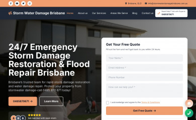 stormwaterdamagebrisbane.com.au screenshot