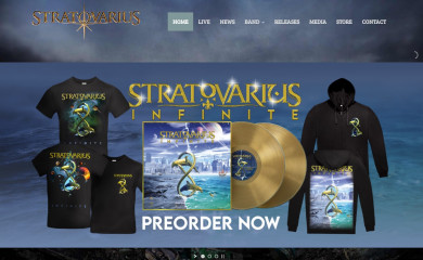 stratovarius.com screenshot