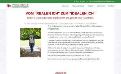 stresslessbusiness-academie.de screenshot