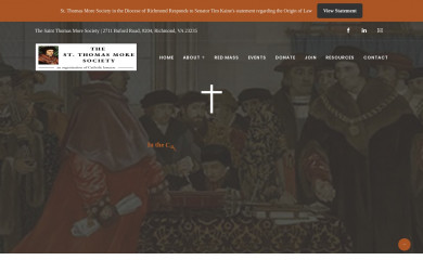 stthomasmorerva.org screenshot
