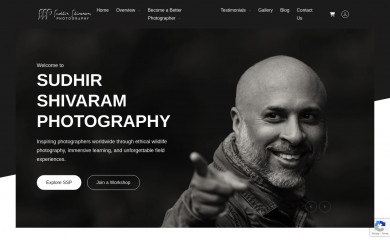 sudhirshivaramphotography.com screenshot