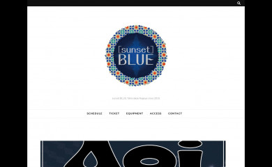 sunset-blue.net screenshot
