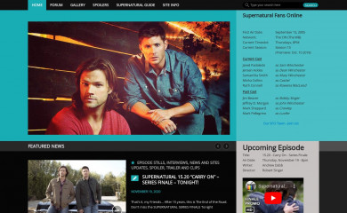 supernaturalfansonline.com screenshot