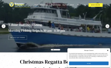 supervoyagerdeepseafishing.com screenshot