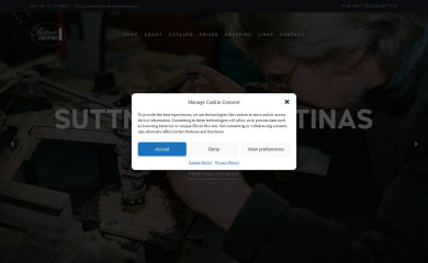 suttnerconcertinas.com screenshot