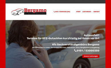 sv-bergamo.de screenshot