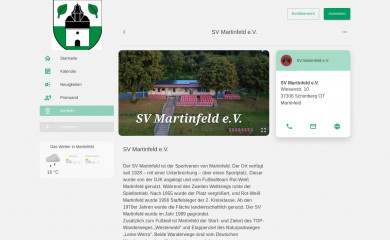sv-martinfeld.de screenshot