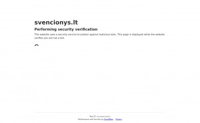 svencionys.lt screenshot