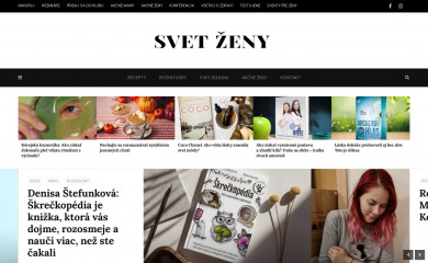 svetzeny.sk screenshot