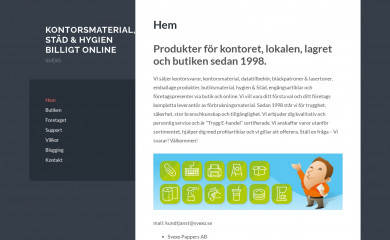 svexo.se screenshot