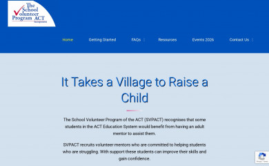 svpact.org.au screenshot