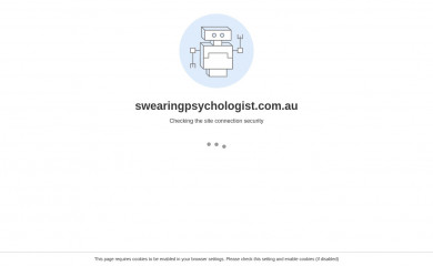 swearingpsychologist.com.au screenshot