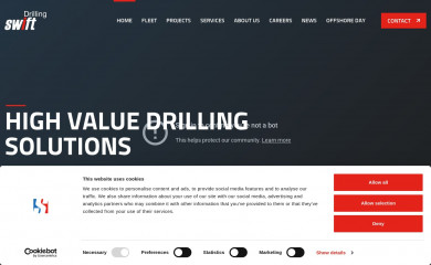 swiftdrilling.com screenshot