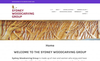 sydneywoodcarving.org screenshot