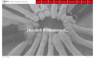 tanzdesign-schule.de screenshot