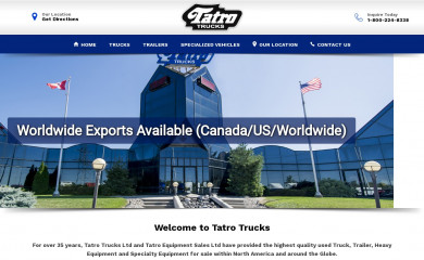 tatrotrucks.com screenshot