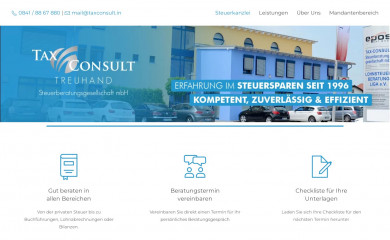 taxconsult.in screenshot