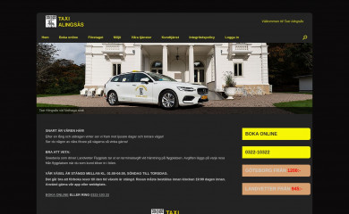 taxialingsas.se screenshot