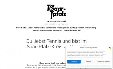 tc-saarpfalz.de screenshot
