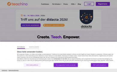 teachino.io screenshot
