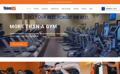 team85fitnessandwellness.com screenshot