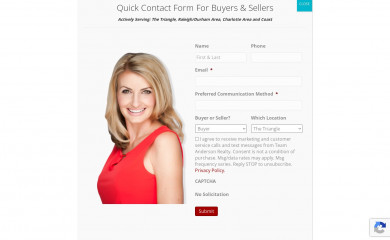 teamandersonrealty.com screenshot