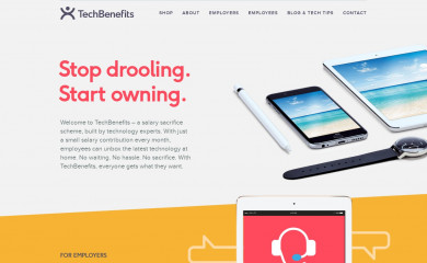 techbenefits.co.uk screenshot