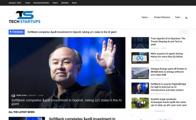techstartups.com screenshot