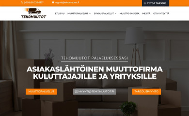 tehomuutot.fi screenshot