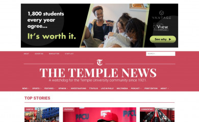 temple-news.com screenshot