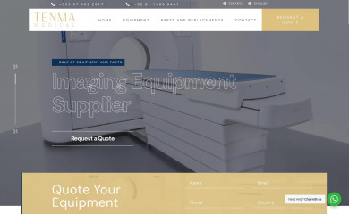 tenmasolutions.com screenshot